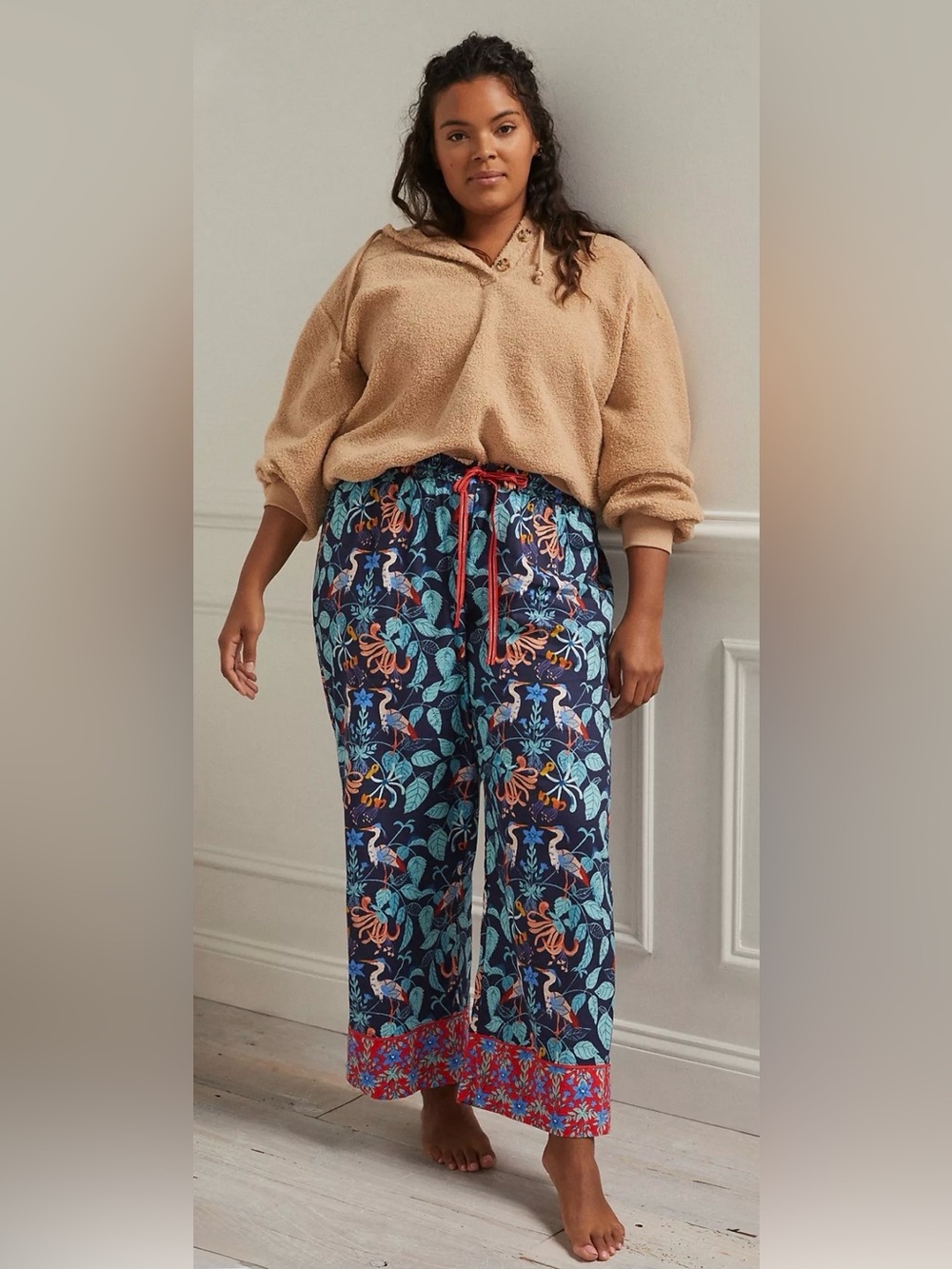 Anthropologie Rachel Grant Feathered Friends
Flannel Sleep Pants
